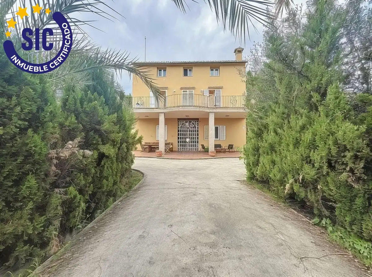 Vista exterior de Finca rústica en venda en Carcaixent amb Aire condicionat, Calefacció i Jardí privat