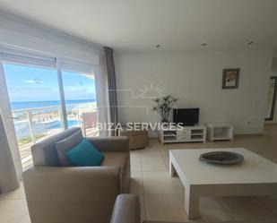 Living room of Flat to rent in Sant Josep de sa Talaia  with Air Conditioner and Swimming Pool