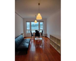 Living room of Flat for sale in Santiago de Compostela   with Heating, Storage room and Balcony