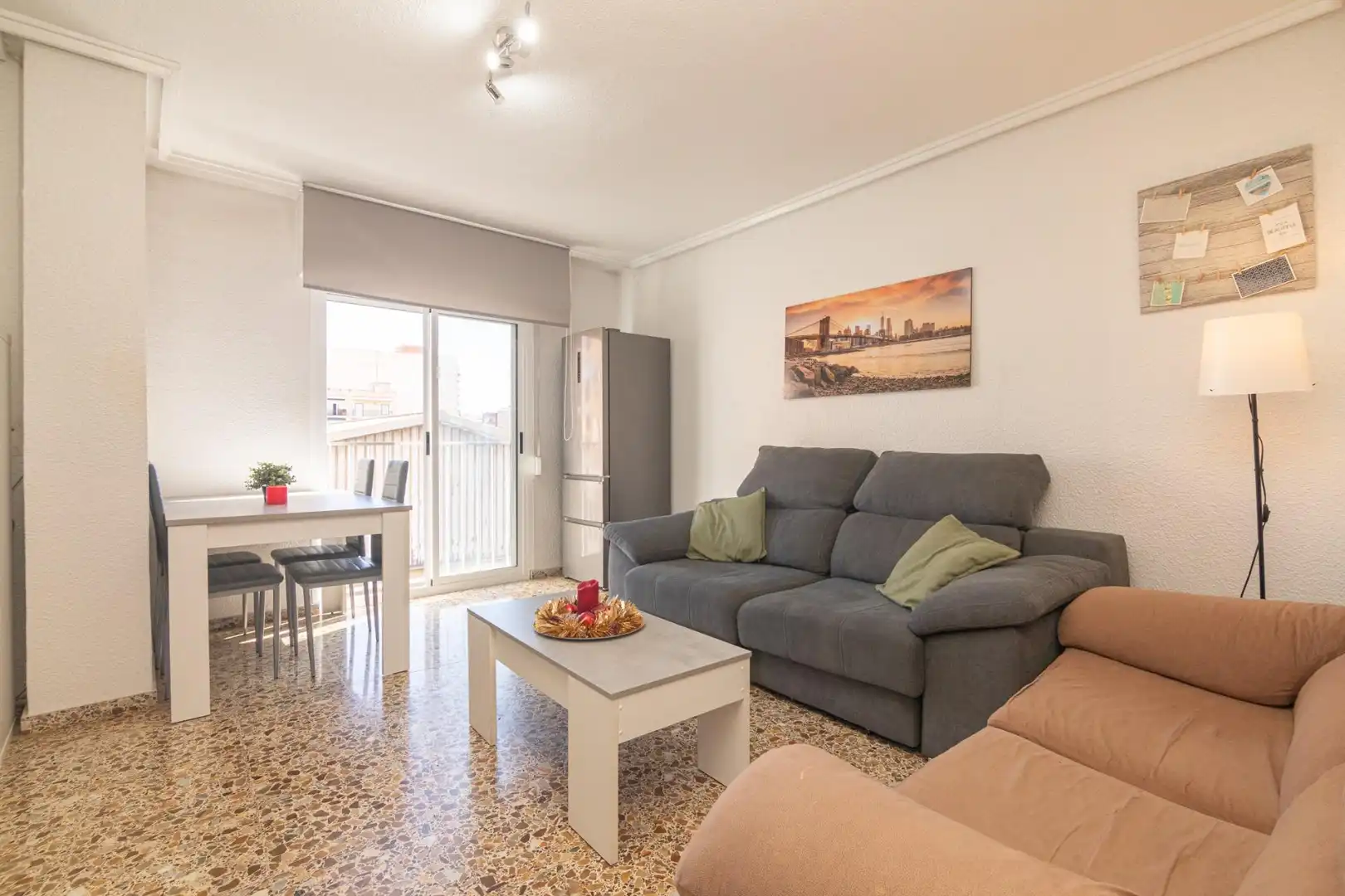 Living room of Flat for sale in Elche / Elx  with Air Conditioner and Balcony