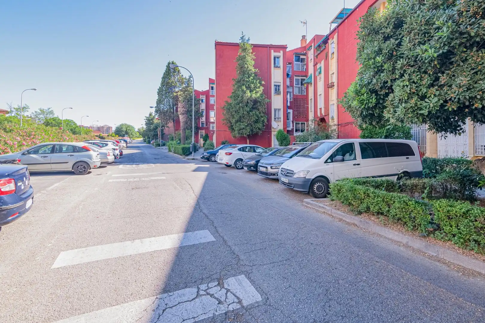 Parking of Flat for sale in Granada  with Air Conditioner, Private garden and Terrace