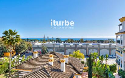 Exterior view of Flat for sale in Marbella  with Air Conditioner, Swimming Pool and Community pool