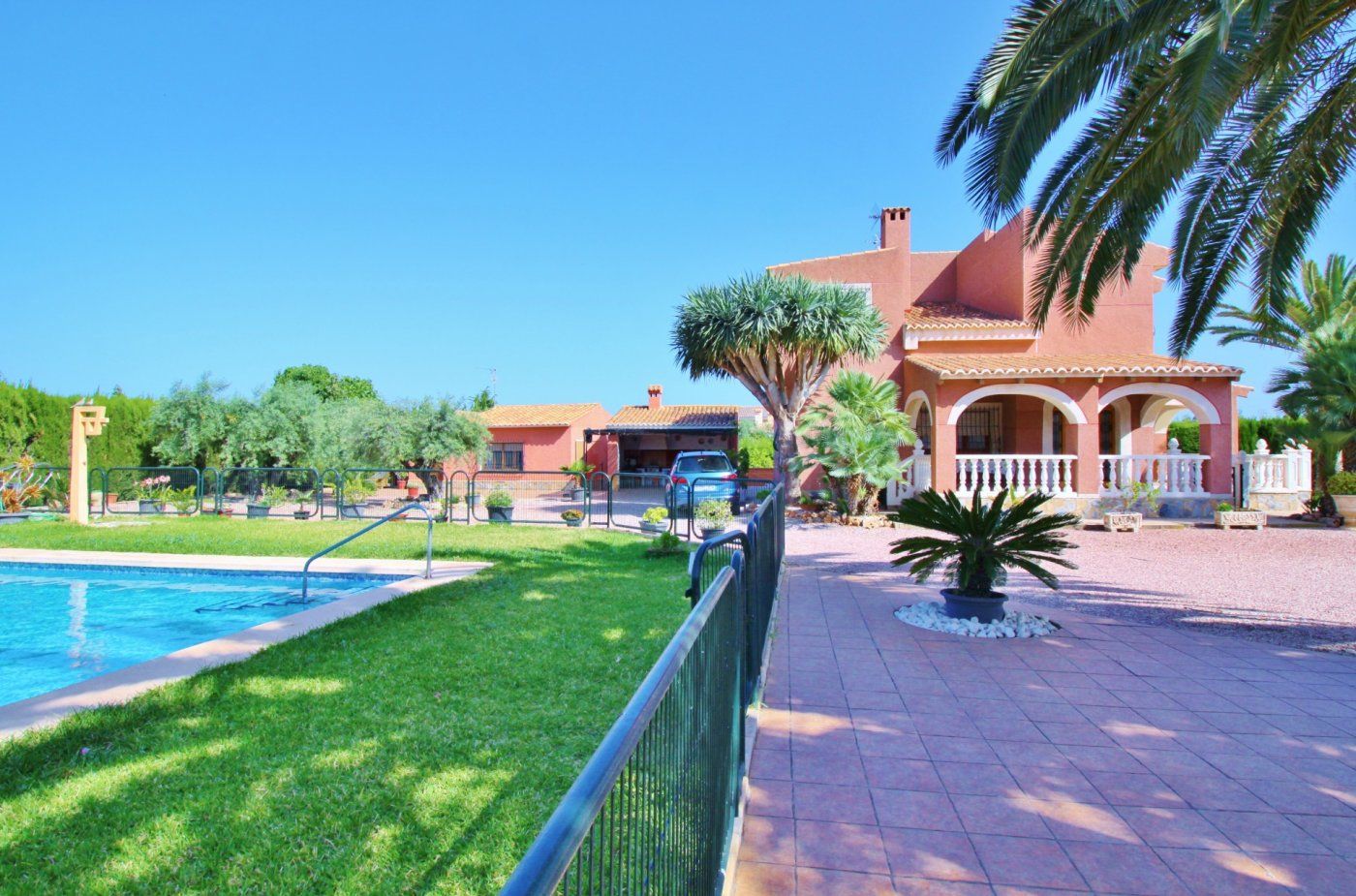 Jardí de Casa o xalet en venda en Mutxamel amb Calefacció, Jardí privat i Terrassa