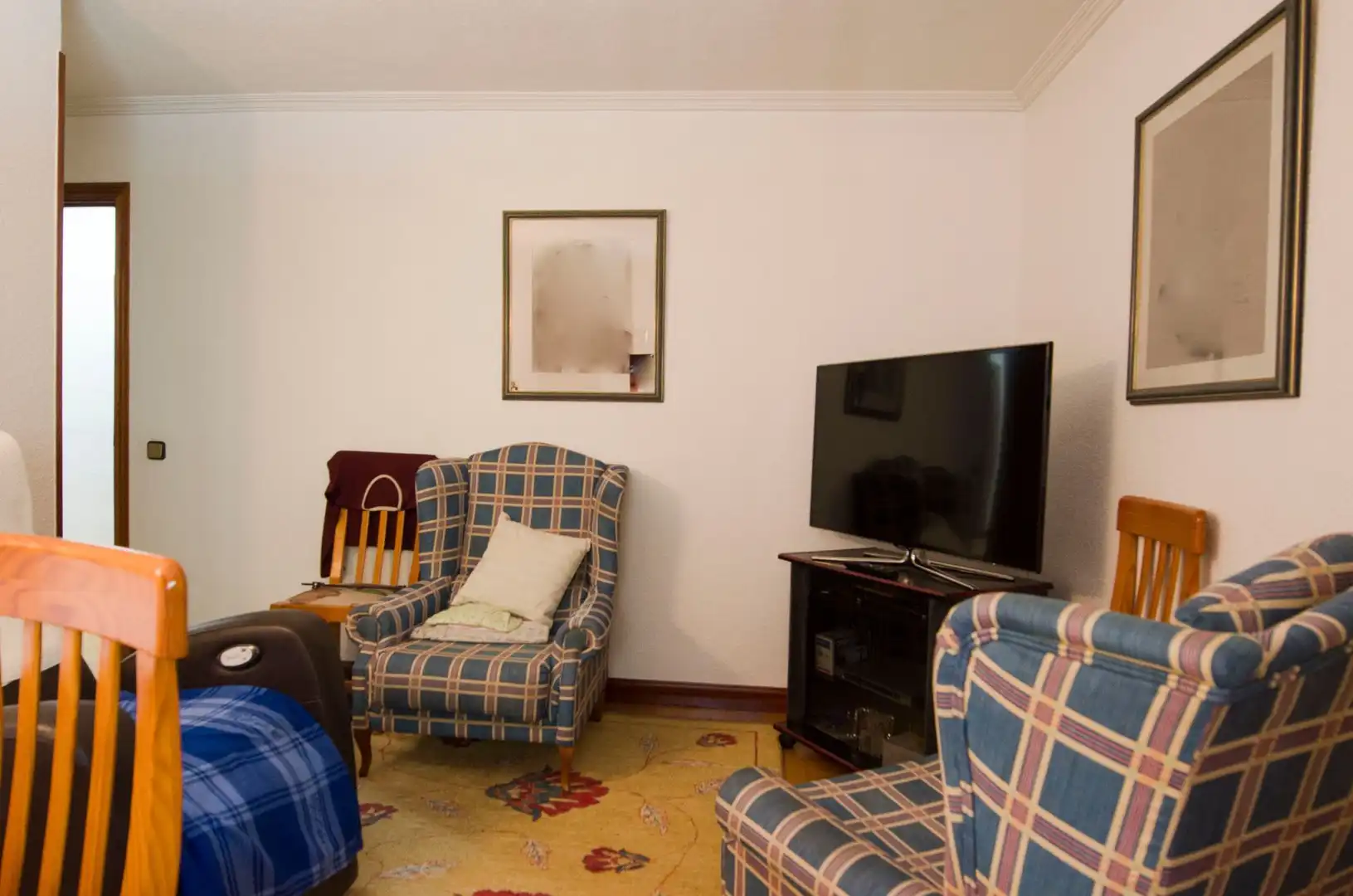 Sala d'estar de Pis en venda en Madrid amb Aire condicionat i Calefacció