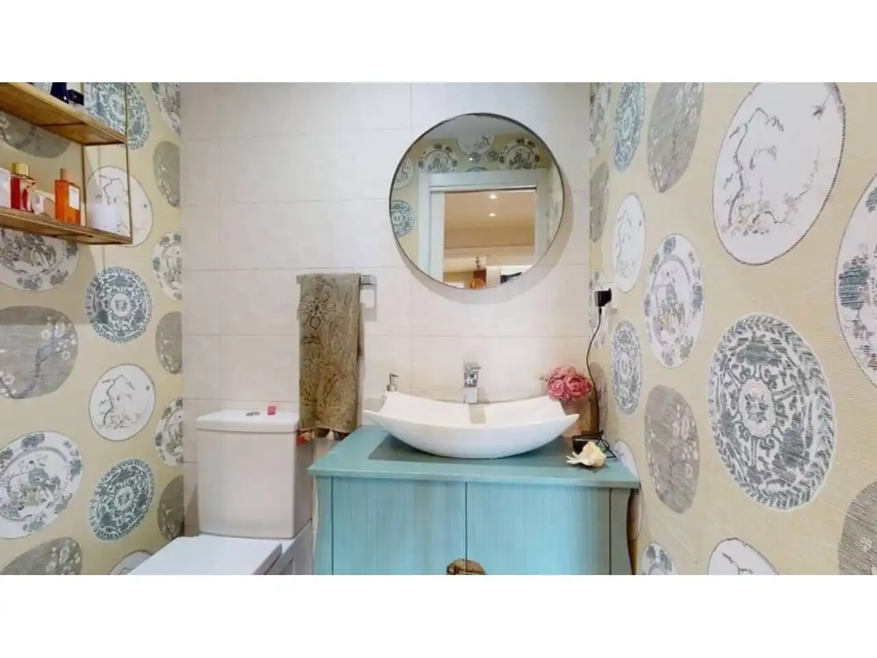 Badezimmer von Wohnung zum Verkauf in Boadilla del Monte mit Heizung, Terrasse und Abstellraum