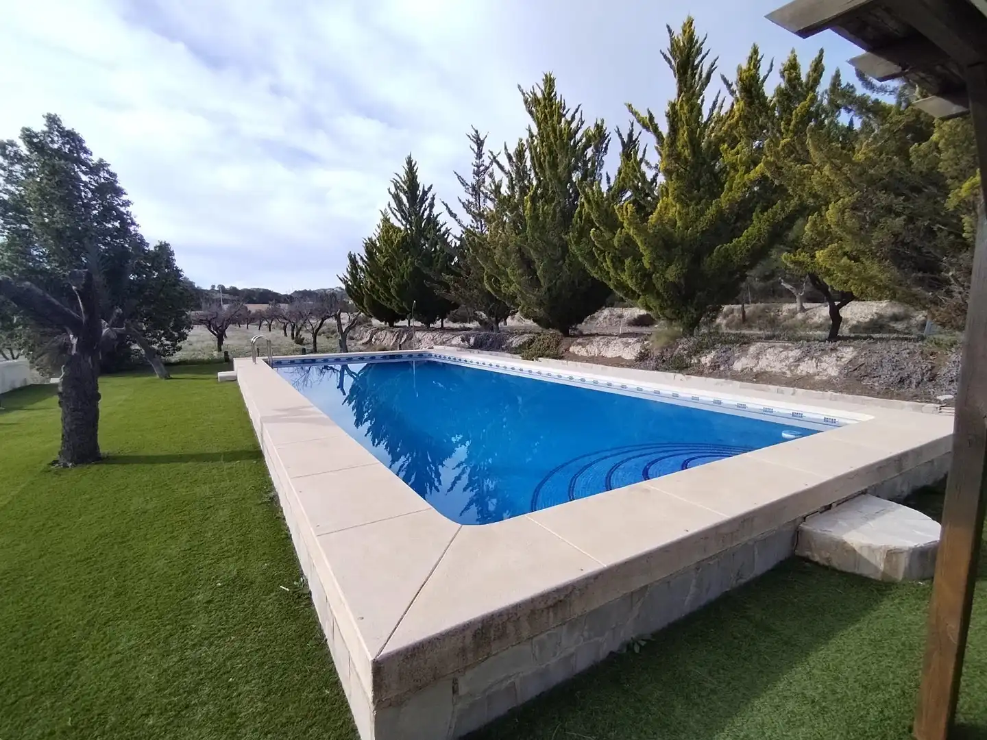 Piscina de Finca rústica en venda en Relleu amb Aire condicionat, Jardí privat i Terrassa