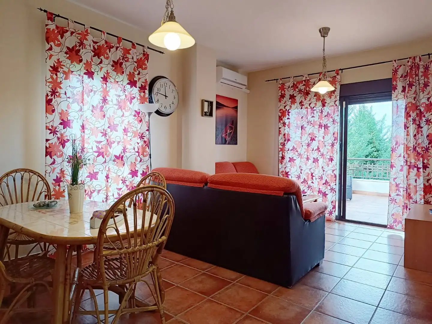 Wohnzimmer von Wohnung zum Verkauf in El Rompido mit Klimaanlage, Terrasse und Möbliert