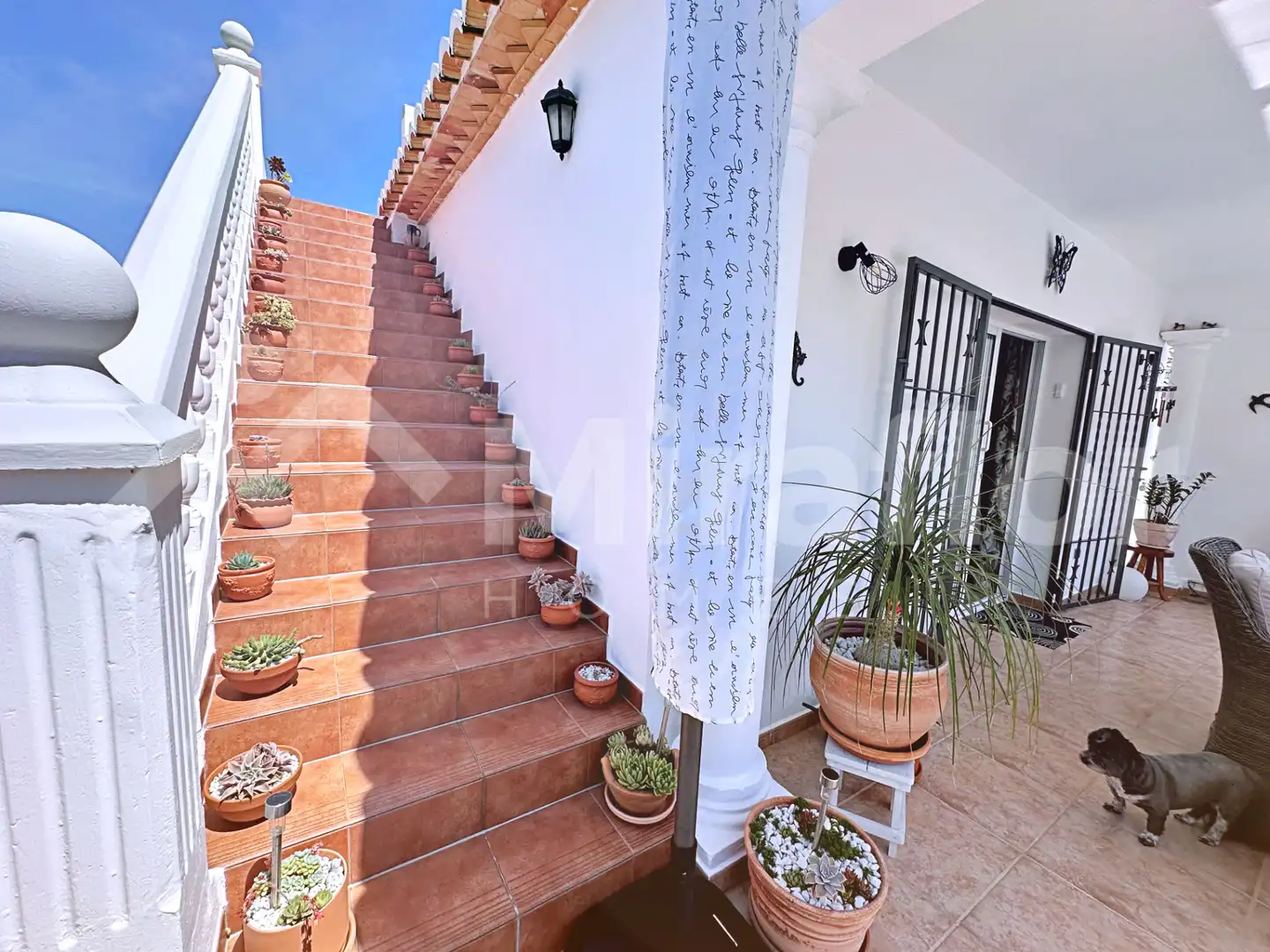 Terrassa de Casa o xalet en venda en El Ràfol d'Almúnia amb Aire condicionat, Calefacció i Jardí privat