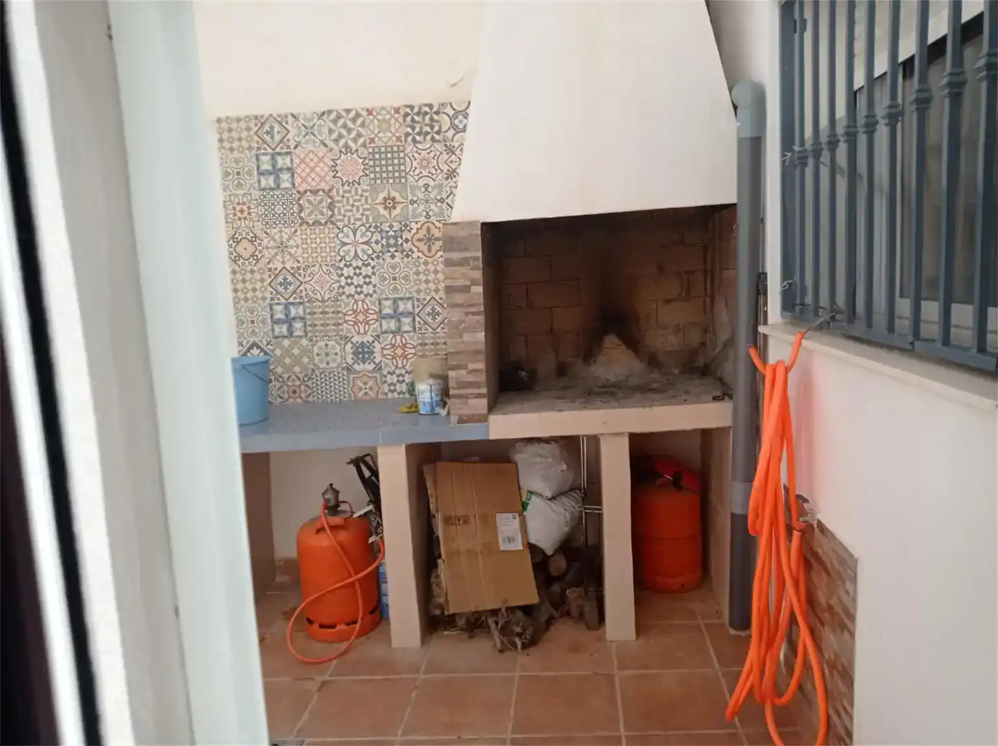 Cuina de Casa adosada en venda en Tobarra amb Balcó