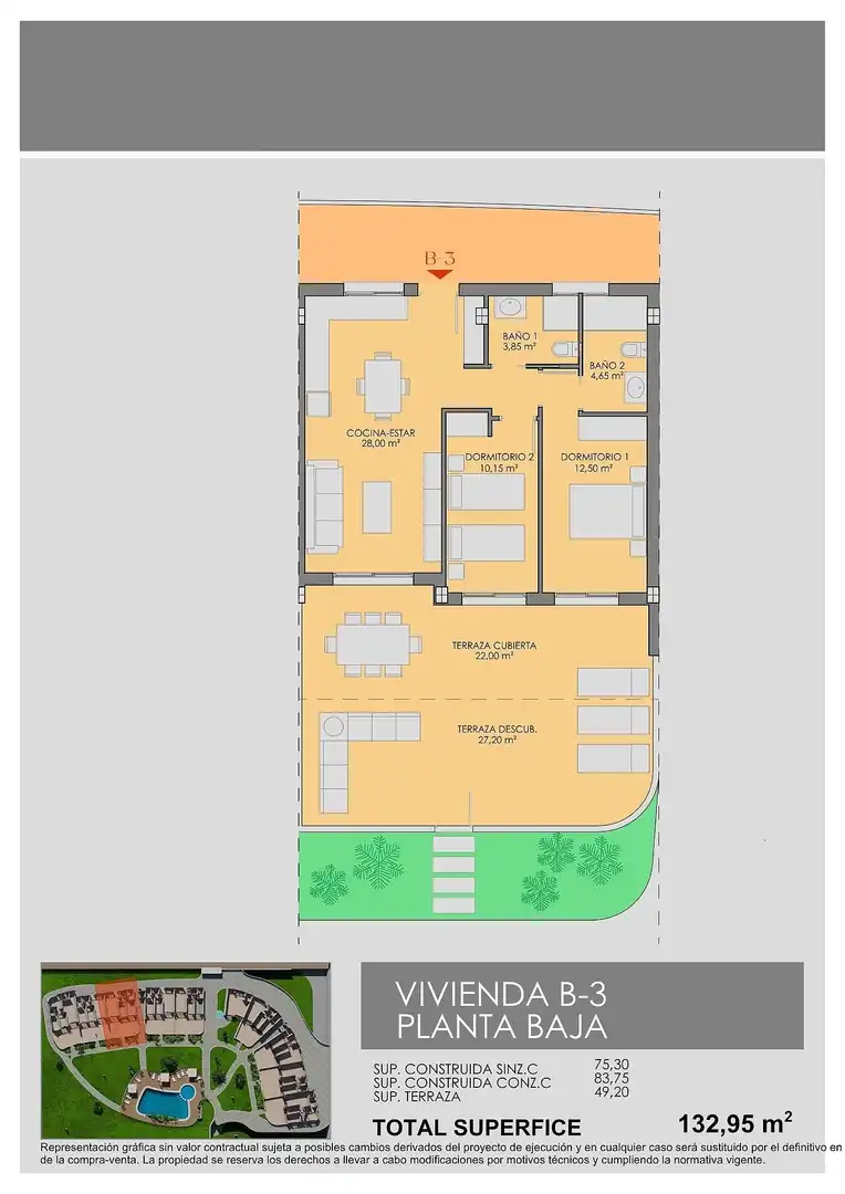 Appartement compact avec terrasse à vendre à Las Lomas de Rame - Bahía Bella, imagen 40