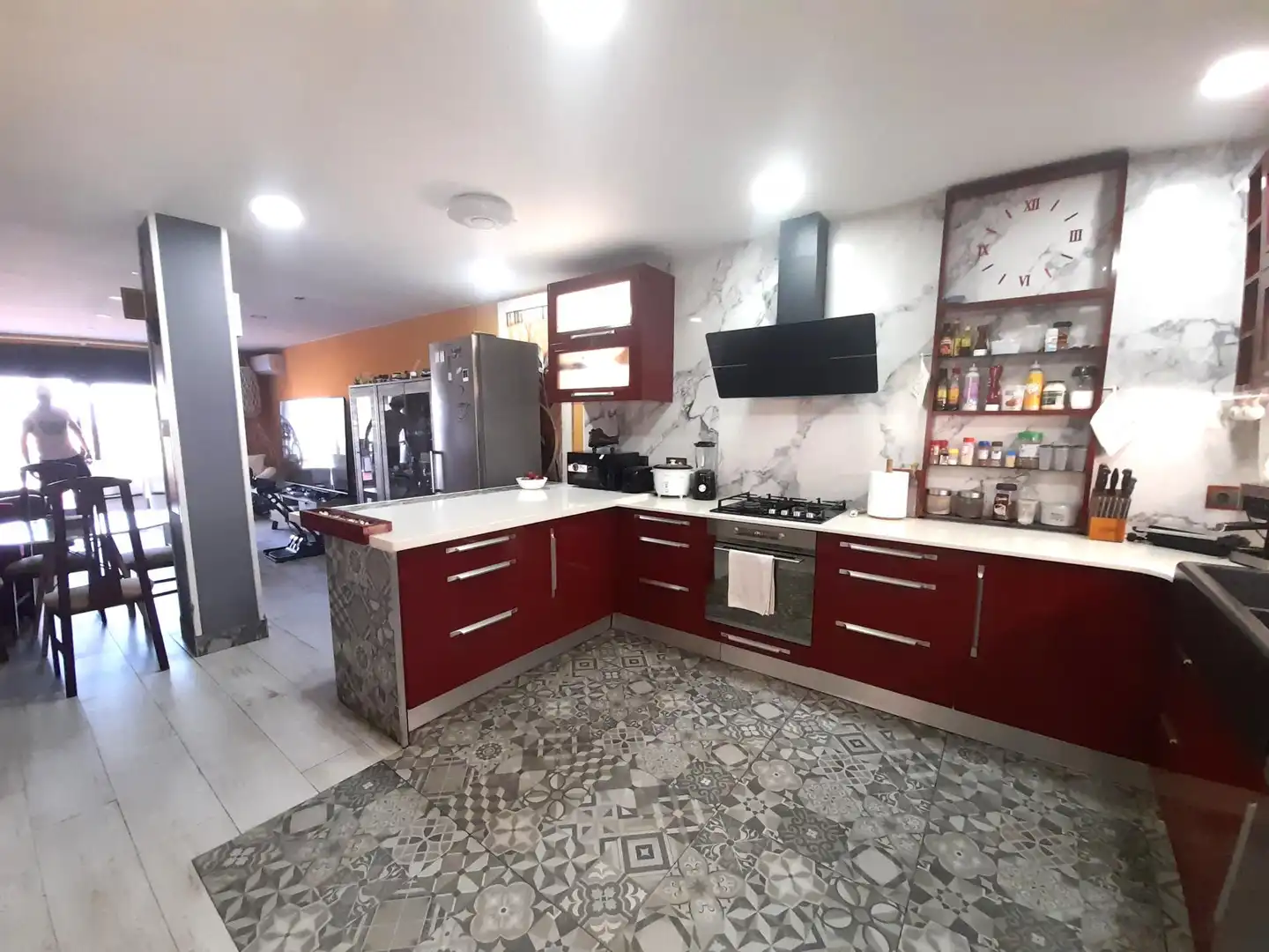 Cocina de Ático en venta en El Prat de Llobregat con Calefacción y Horno