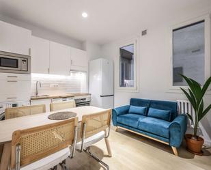 Living room of Apartment to share in  Madrid Capital  with Air Conditioner and Terrace