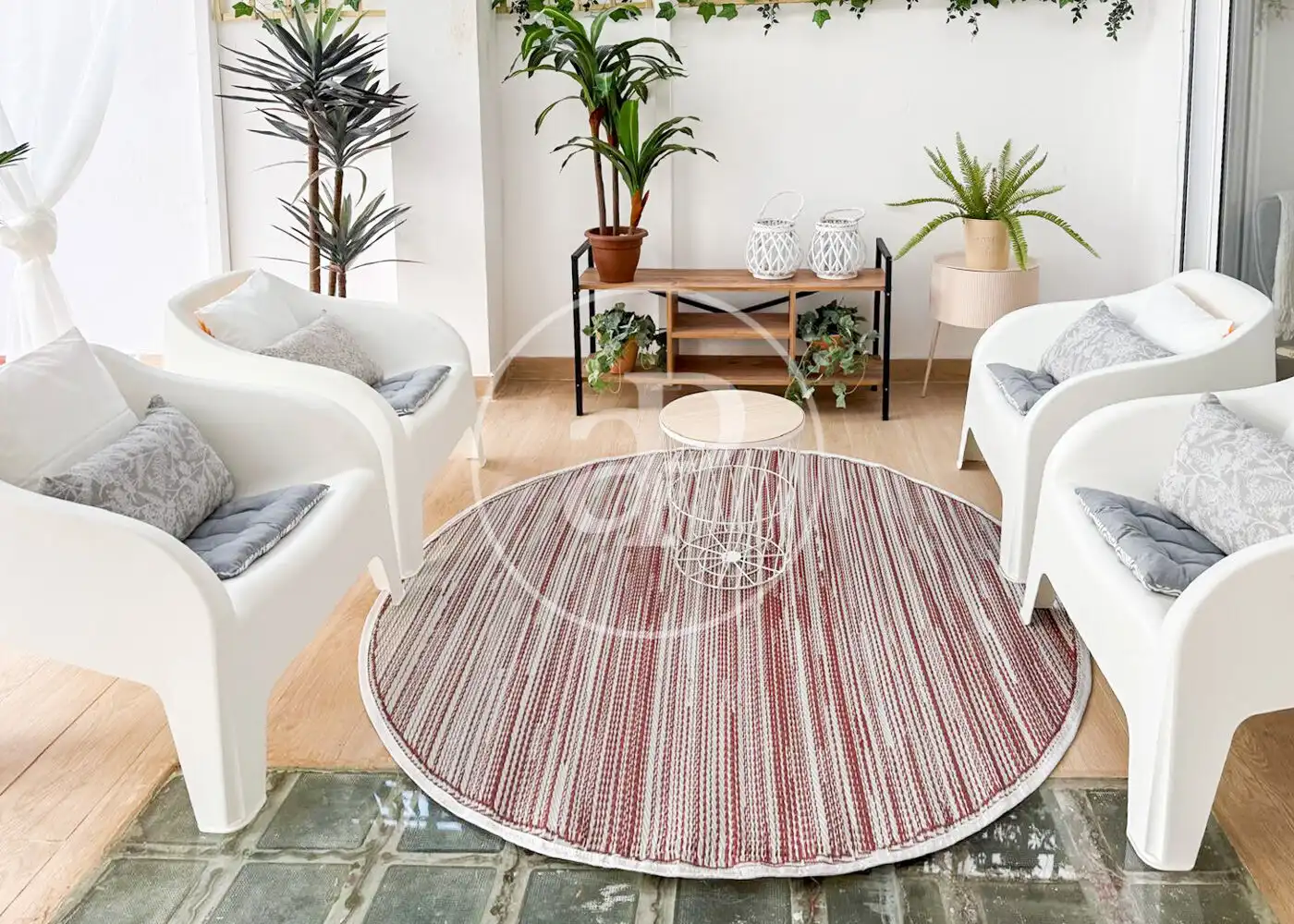 Garden of Flat for sale in Valencia  with Air Conditioner, Heating and Terrace