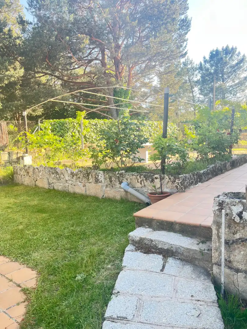 Jardín de Casa o chalet de alquiler en Becerril de la Sierra con Aire acondicionado, Calefacción y Jardín privado