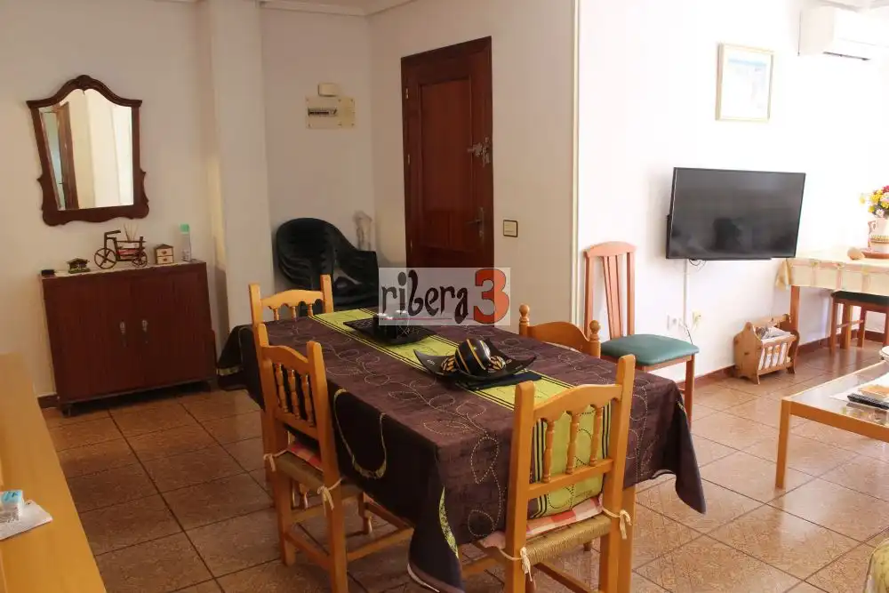 Dining room of Flat for sale in San Javier  with Air Conditioner, Terrace and Furnished