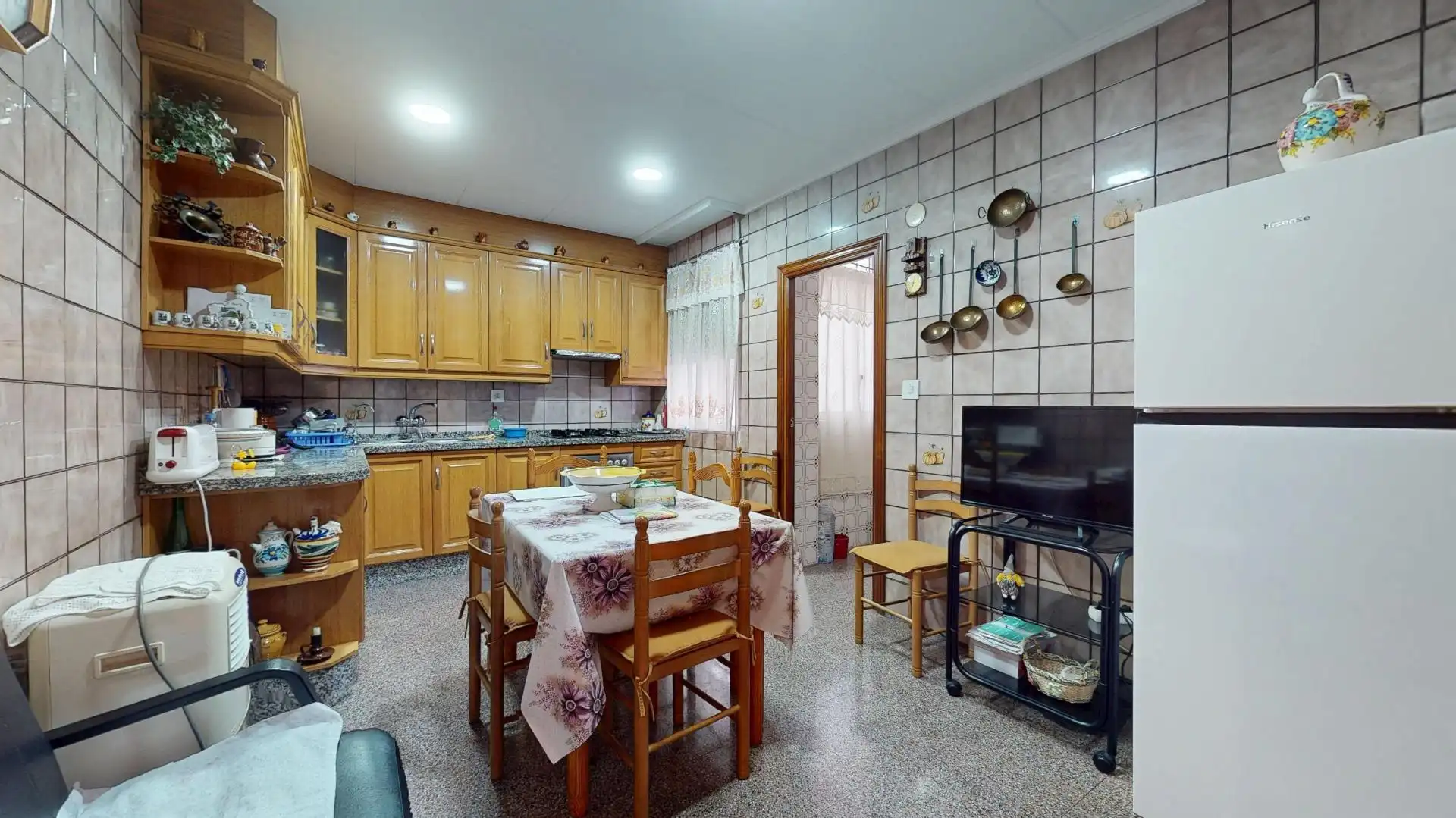 Kitchen of Flat for sale in Elche / Elx  with Balcony