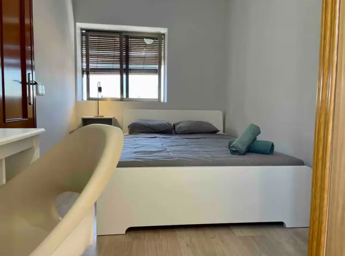 Schlafzimmer von Wohnungen zur Miete in Tarragona mit Klimaanlage, Heizung und Terrasse