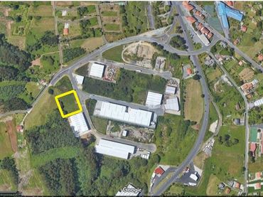 Terreno industrial en venta en Pontedeume