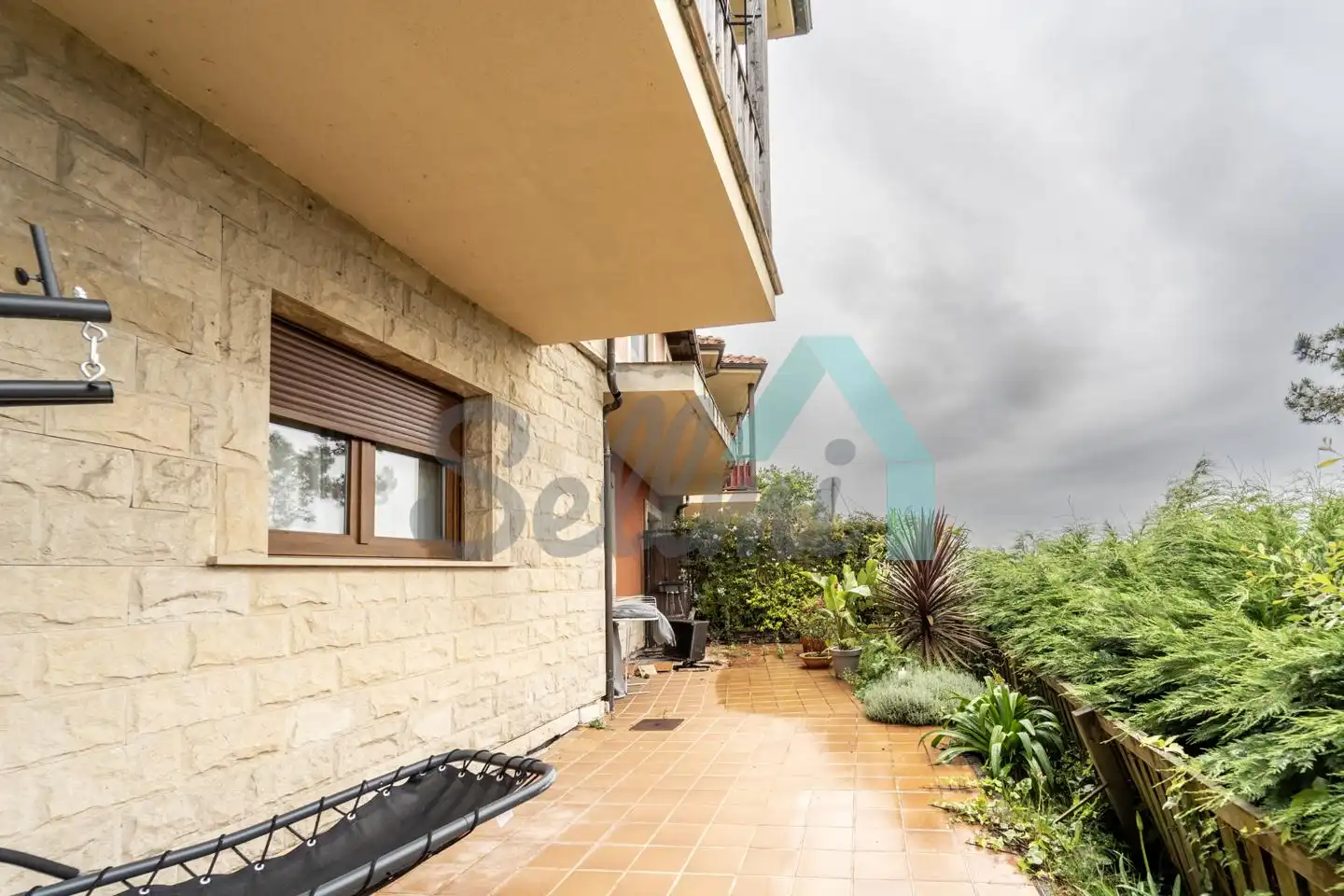Terraza de Casa o chalet en venta en Oviedo  con Calefacción, Jardín privado y Parquet
