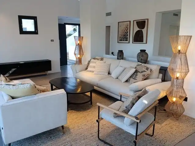 Living room of Houses for sale in Jávea / Xàbia  with Air Conditioner, Heating and Private garden