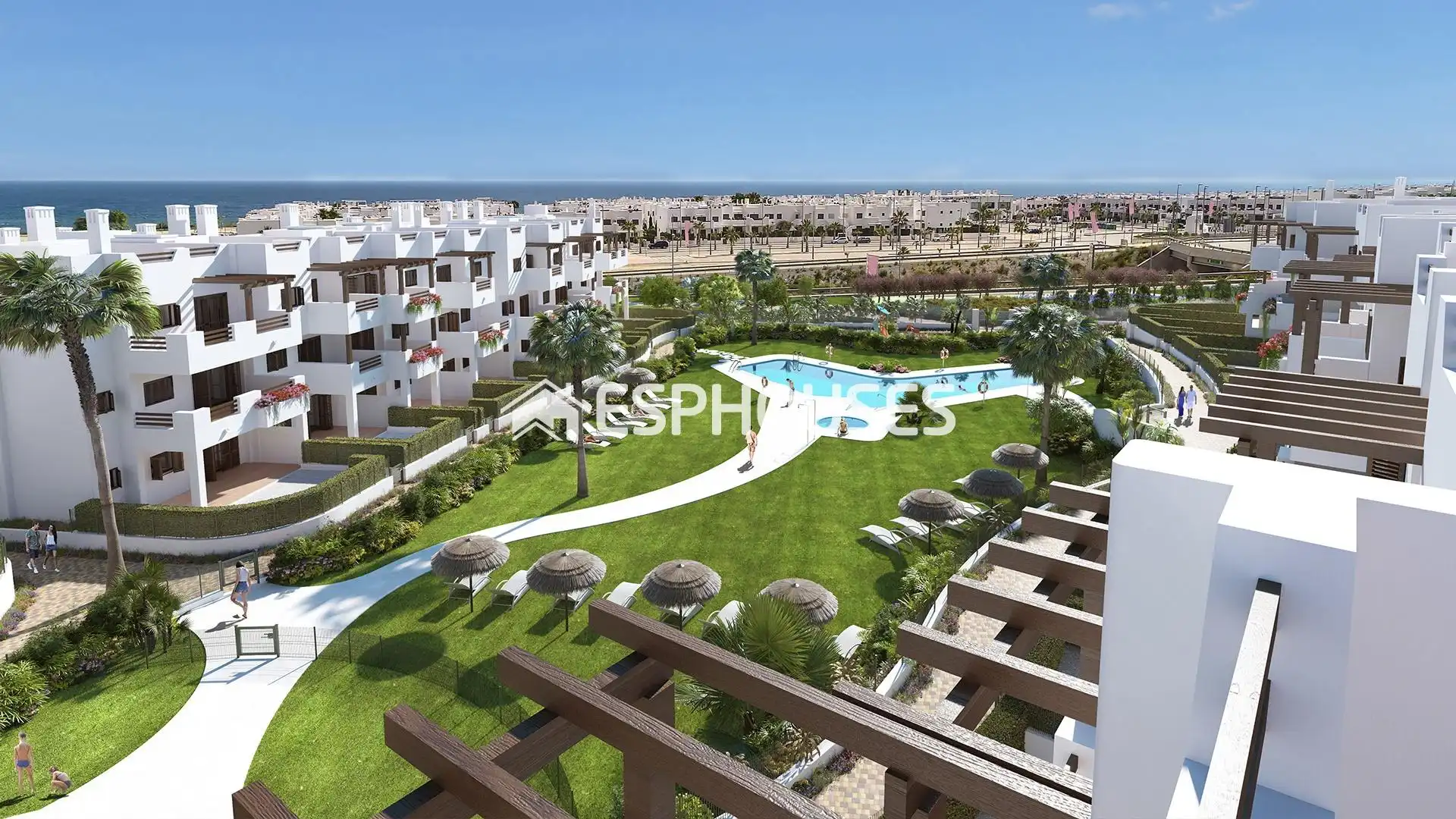 Vivienda con terraza en venta en San Juan de los Terreros