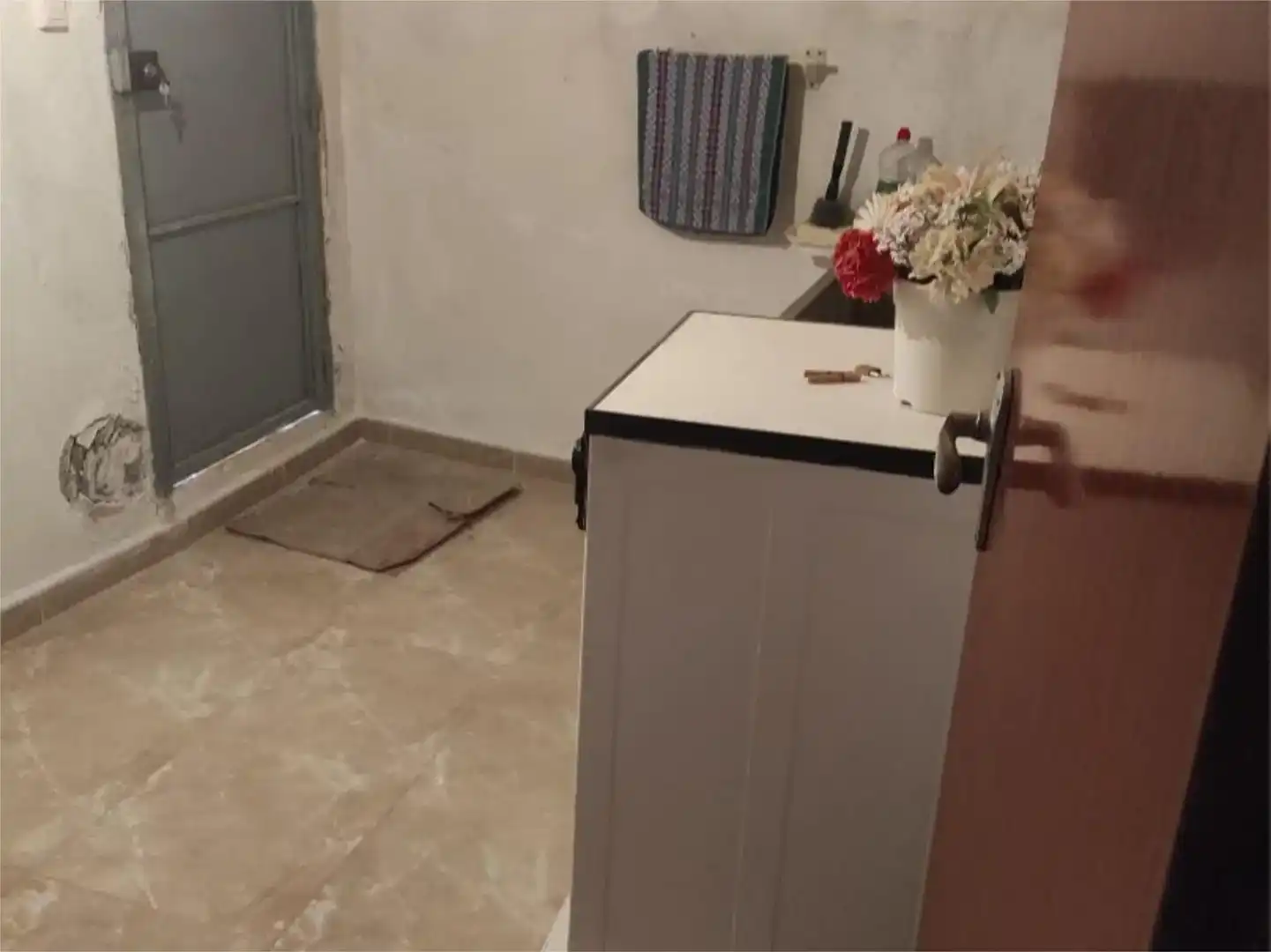 Cuina de Casa adosada en venda en Guadix amb Balcó