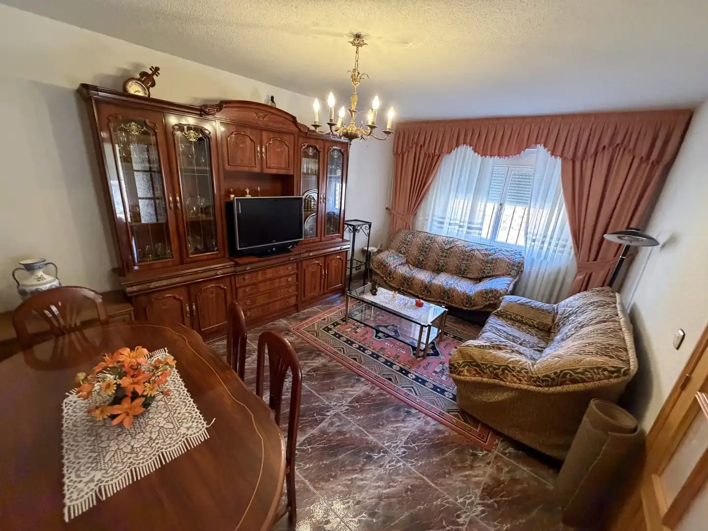 Living room of Houses for sale in Riocabado  with Heating, Terrace and Storage room