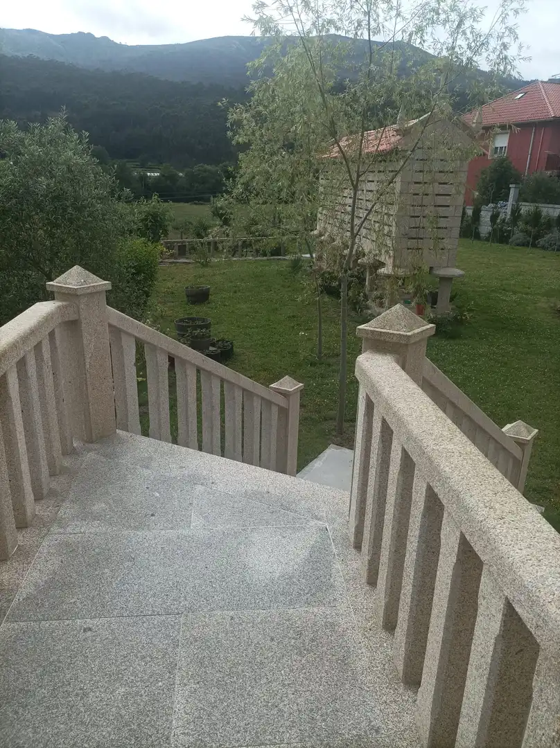 Terrace of Country homes for rent in Boiro  with Private garden, Terrace and Storage room