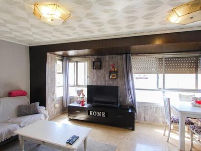 Living room of Flat for sale in Burriana / Borriana  with Storage room and Balcony