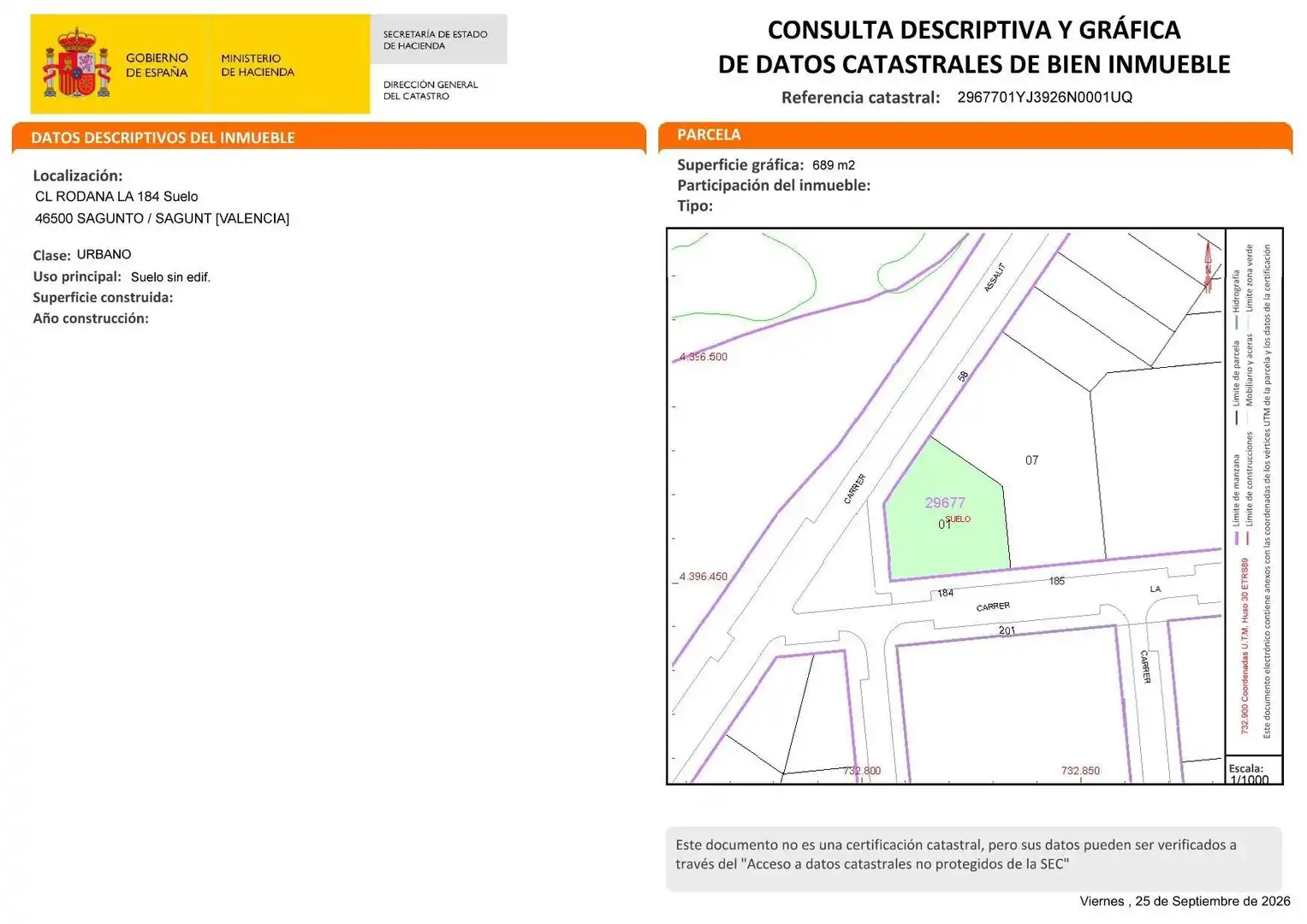 Terreno residenziale in vendita a Calle La Rodana, imagen 12
