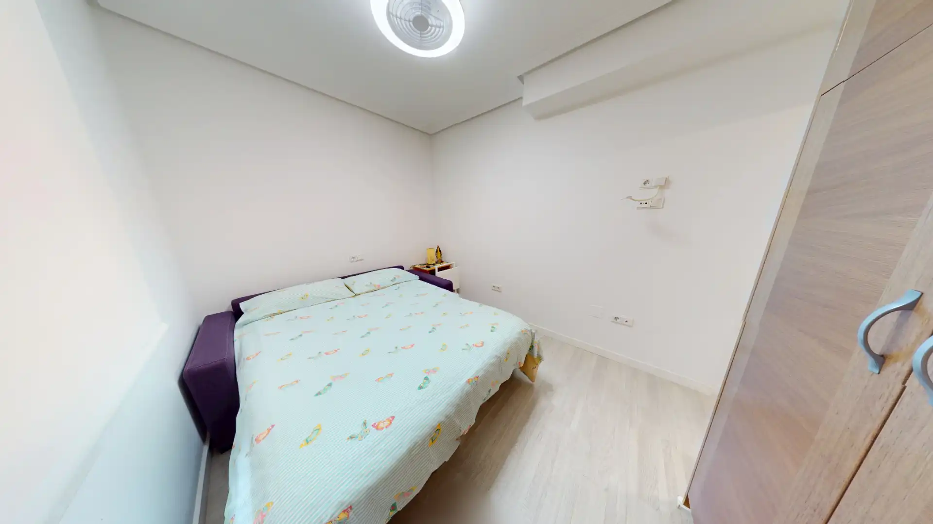 Schlafzimmer von Wohnung zum Verkauf in El Campello mit Klimaanlage, Parkett und Abstellraum