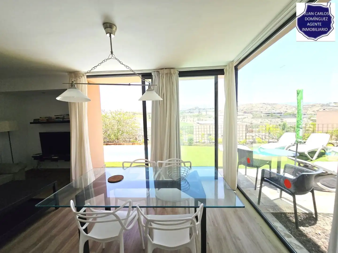 Esszimmer von Haus oder Chalet zum Verkauf in San Bartolomé de Tirajana mit Klimaanlage, Privatgarten und Terrasse