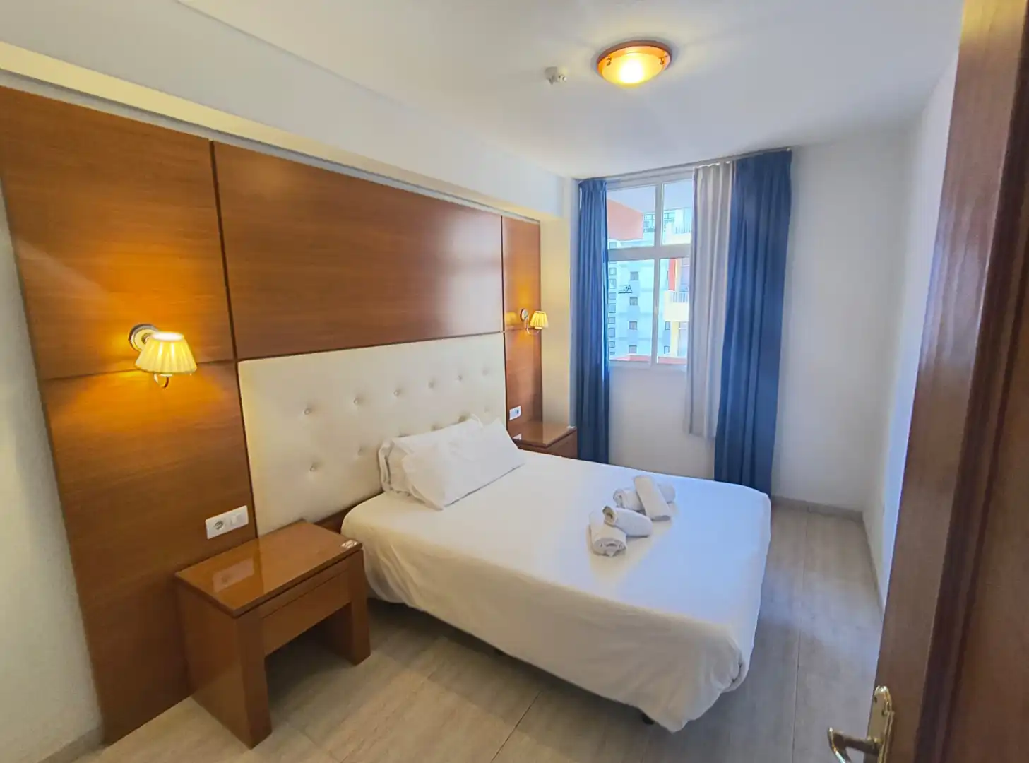 Schlafzimmer von Wohnung zum Verkauf in Puerto de la Cruz mit Möbliert, Ofen und Fernseher