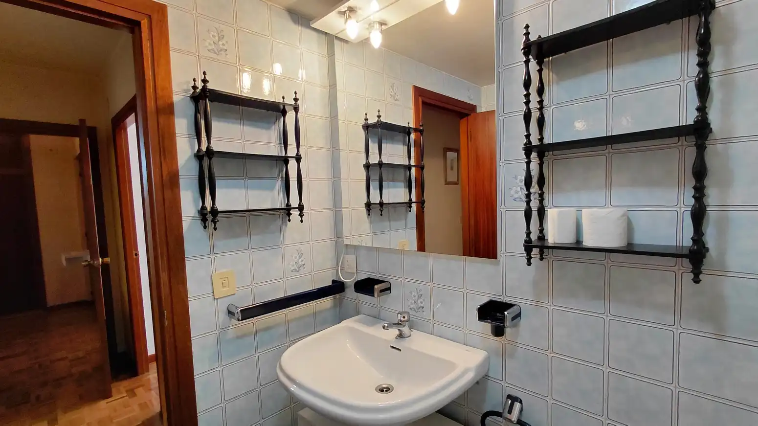 Bathroom of Flat for rent in Burlada / Burlata  with Heating