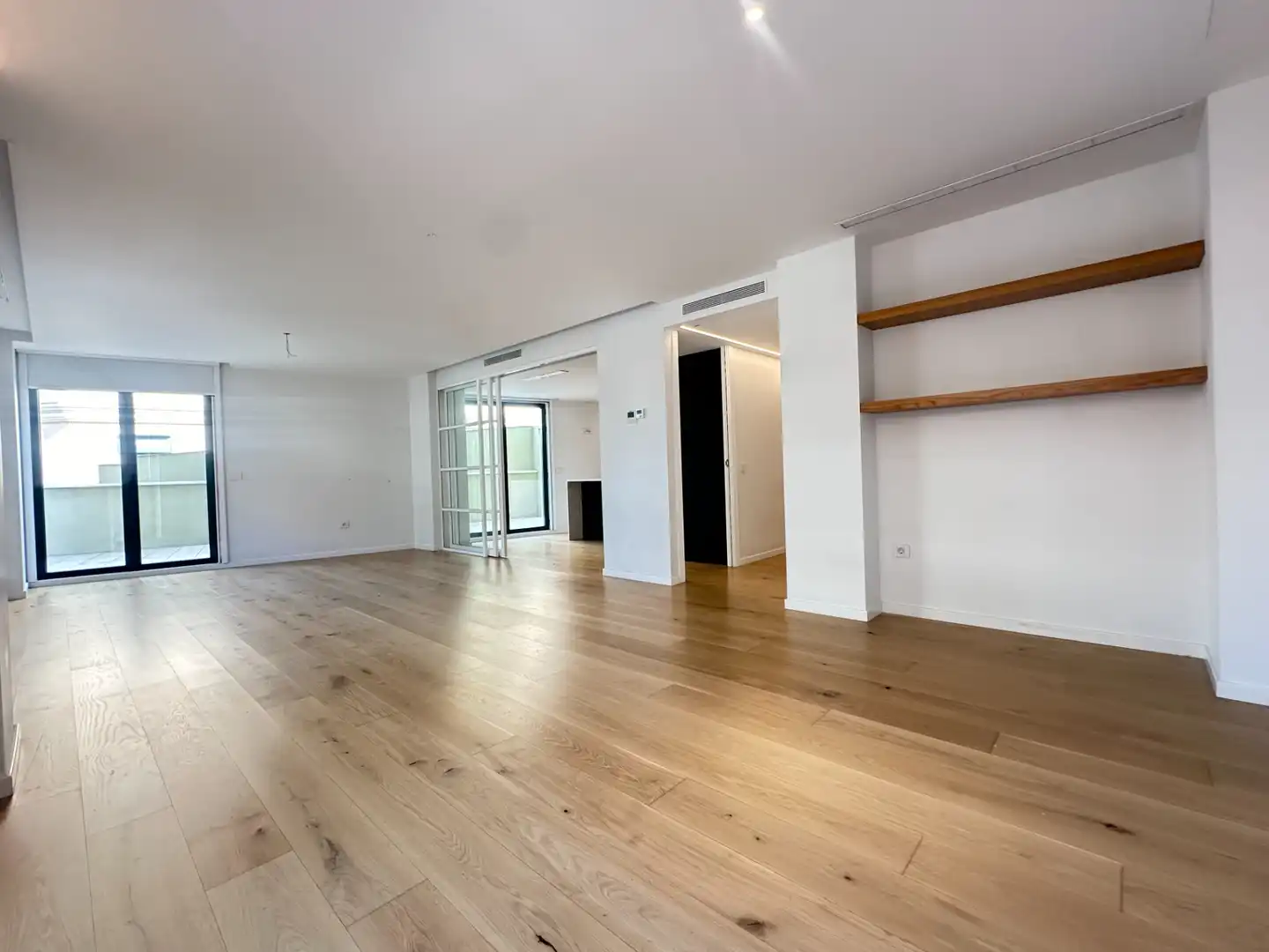 Sala d'estar de Àtic de lloguer en Valencia amb Aire condicionat, Calefacció i Parquet