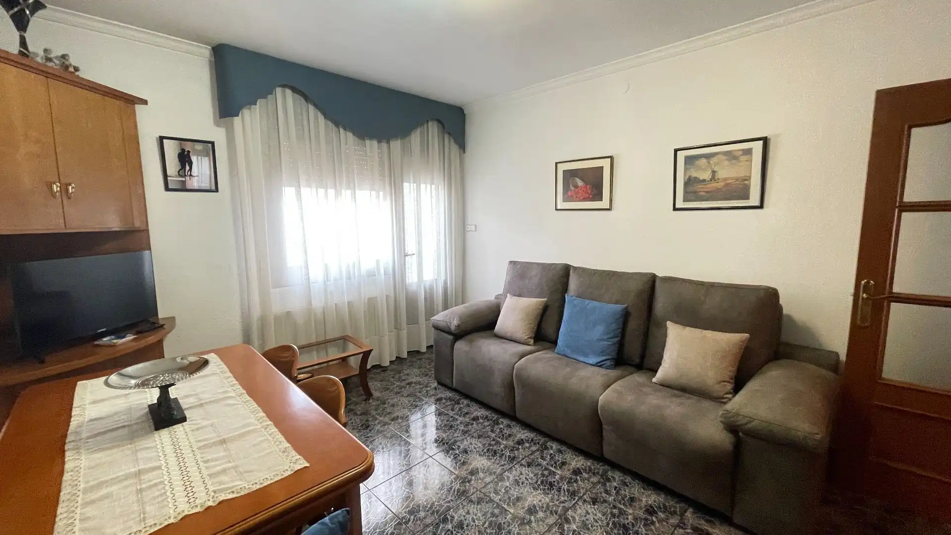 Sala d'estar de Pis en venda en Terrassa amb Aire condicionat, Calefacció i Terrassa
