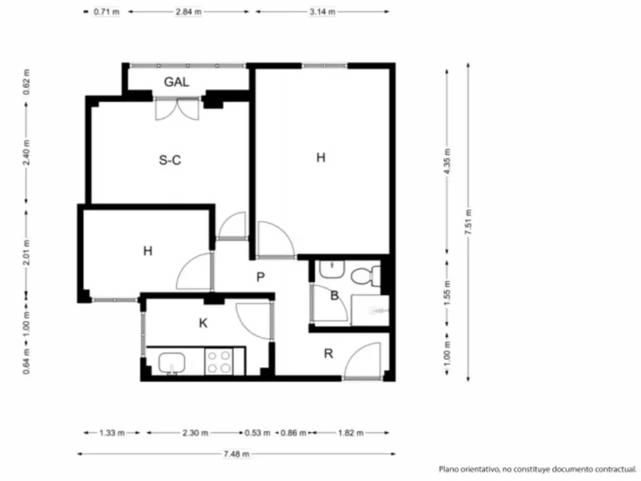 Flat for sale in Zaragoza