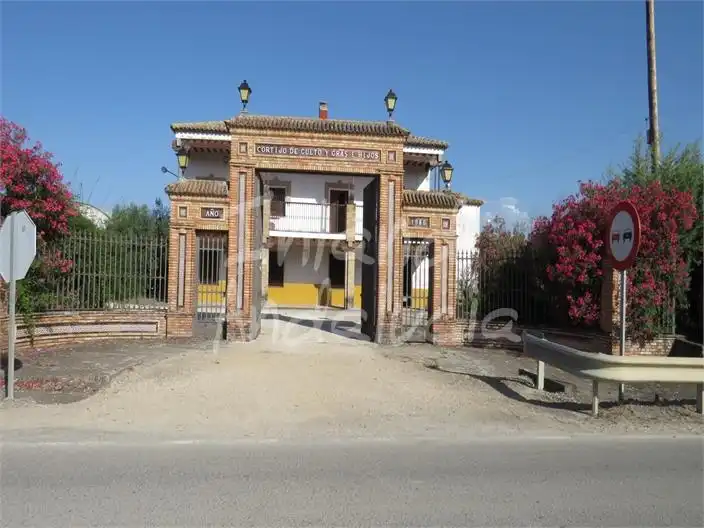 Vista exterior de Finca rústica en venda en Porcuna amb Aire condicionat, Terrassa i Traster
