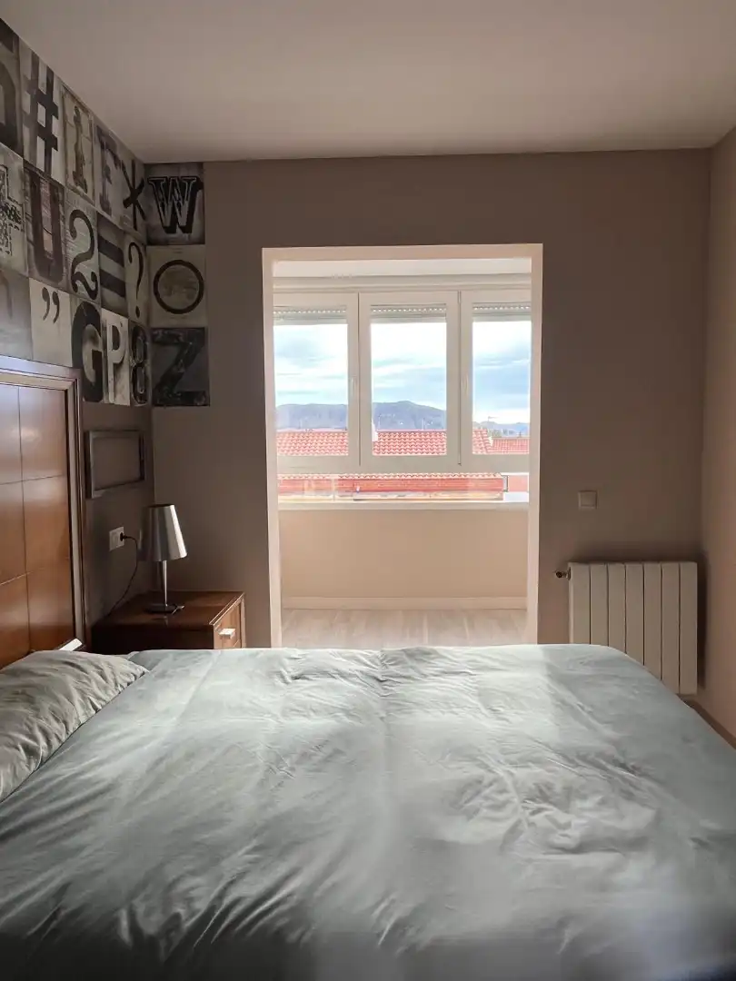 Schlafzimmer von Wohnung zum Verkauf in Tobarra mit Klimaanlage, Heizung und Terrasse