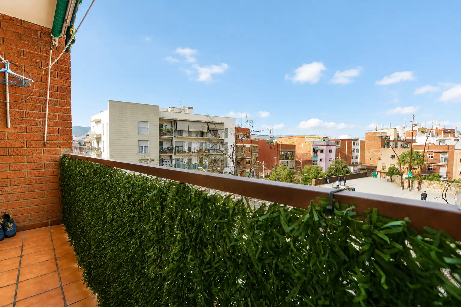 Terrace of Flat for sale in Santa Coloma de Gramenet  with Air Conditioner and Terrace