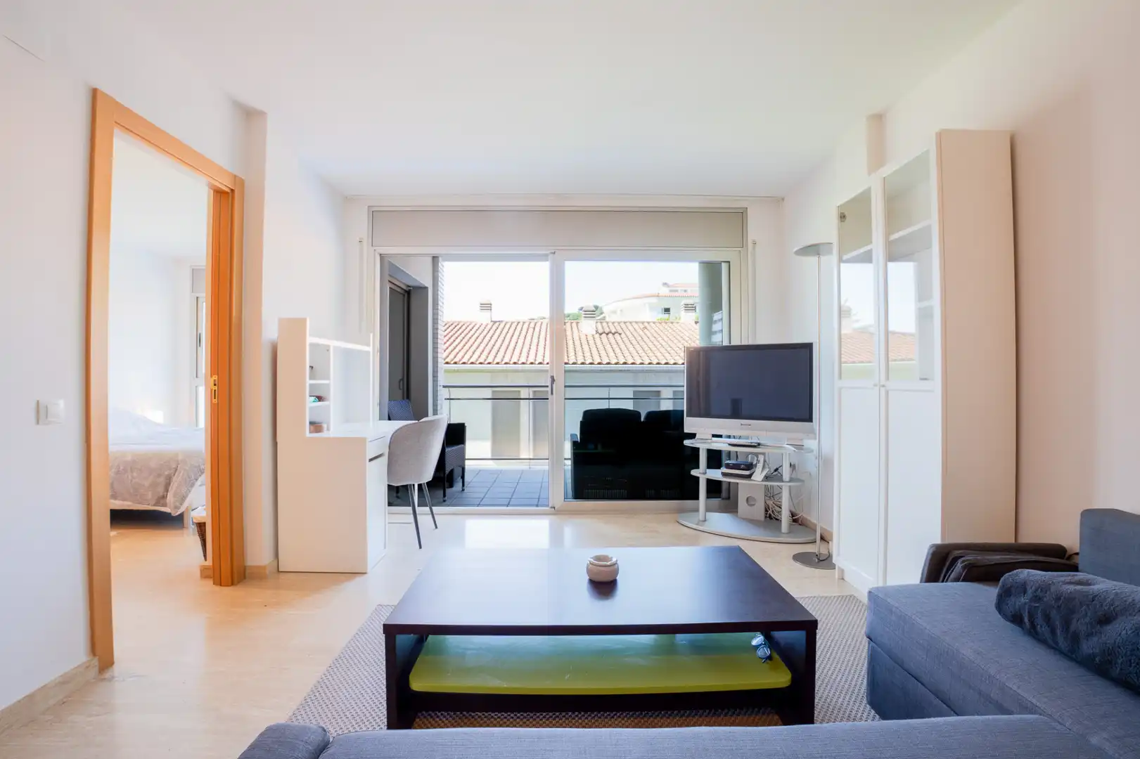 Sala de estar de Apartamento en venta en Castell d'Aro, Platja d'Aro i s'Agaró con Aire acondicionado, Calefacción y Terraza