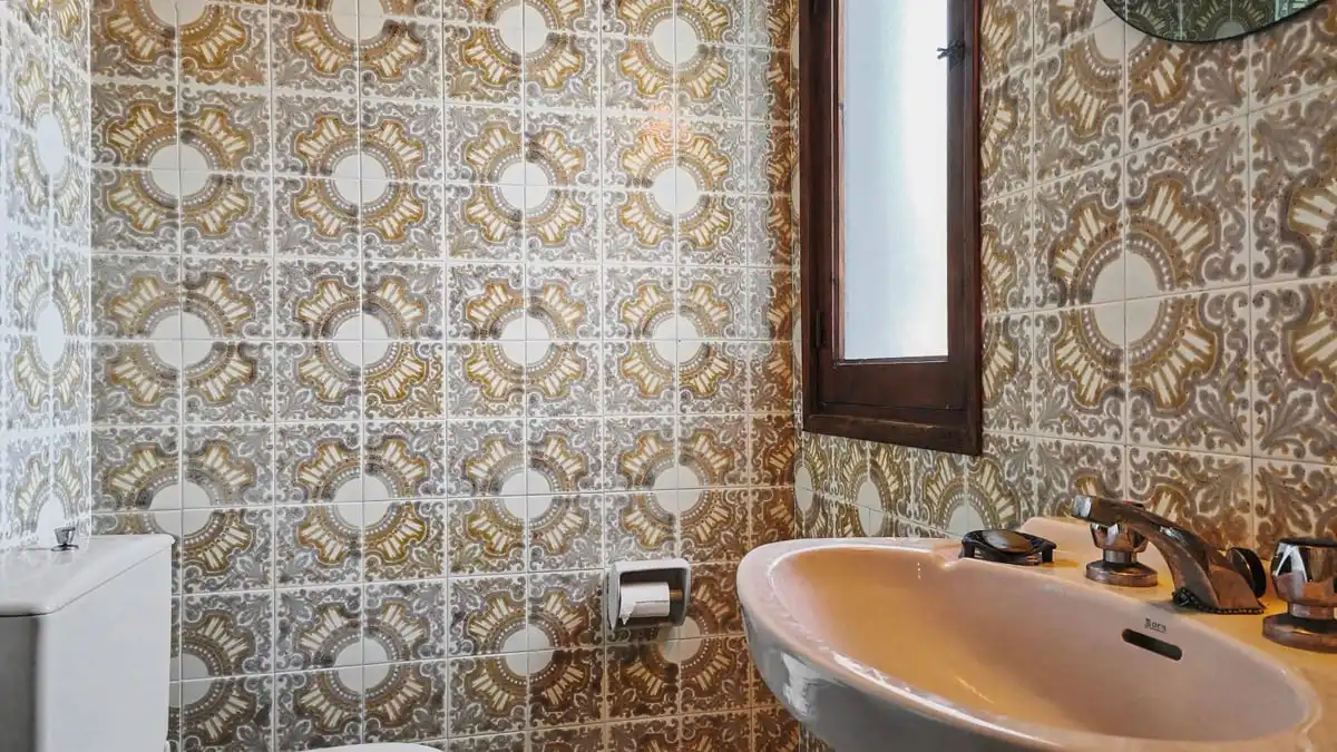 Badezimmer von Haus oder Chalet zum Verkauf in Dénia mit Heizung, Privatgarten und Terrasse
