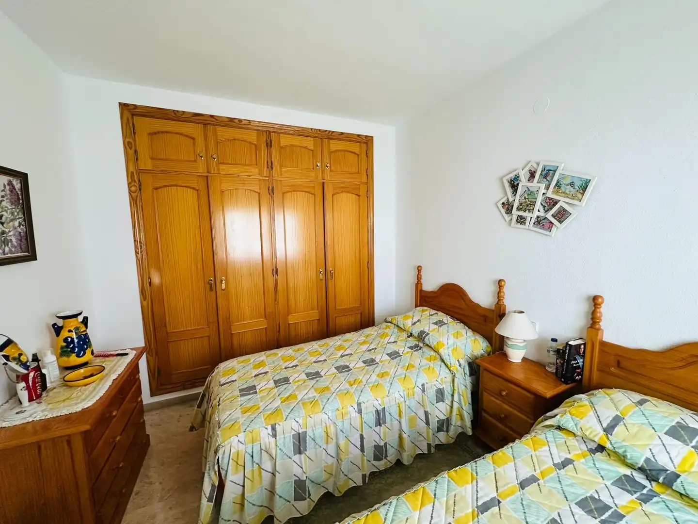 Dormitori de Casa adosada en venda en Mijas amb Aire condicionat, Calefacció i Jardí privat