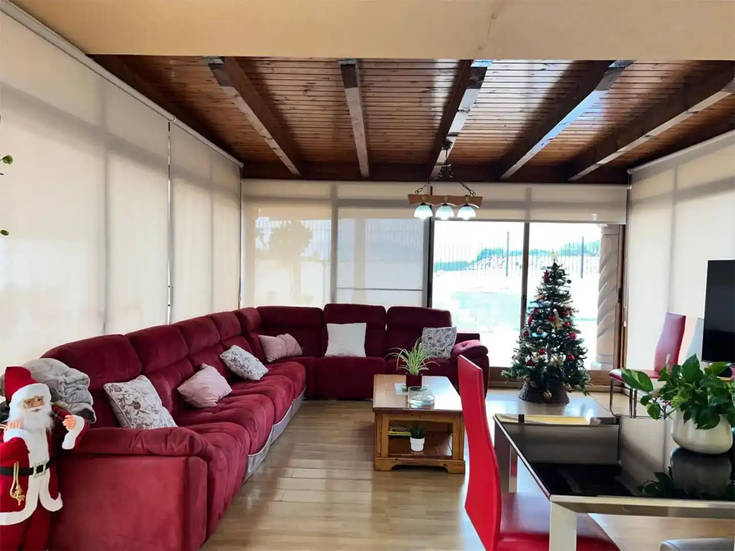Sala de estar de Piso en venta en Molina de Segura con Aire acondicionado, Jardín privado y Parquet