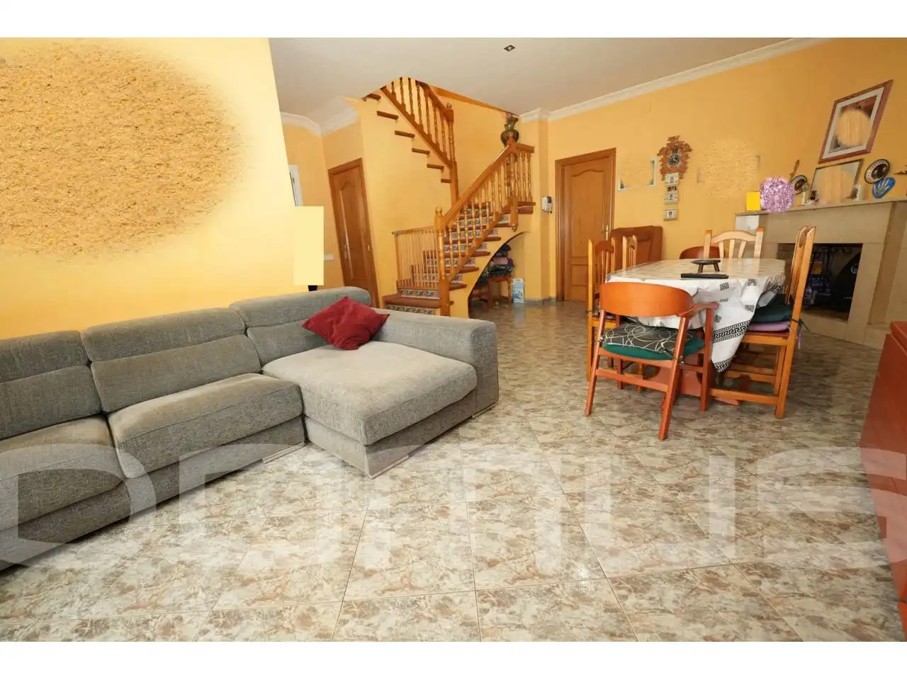 Sala de estar de Casa o chalet en venta en Piera con Aire acondicionado, Calefacción y Jardín privado
