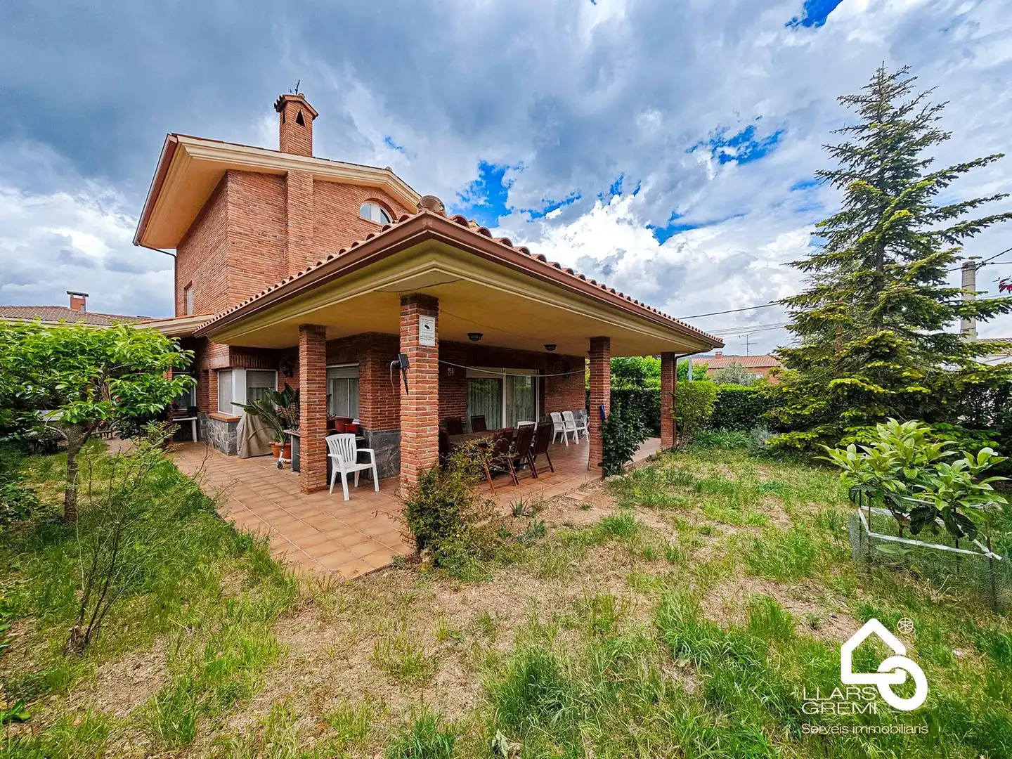 Garden of Houses for sale in La Llacuna  with Heating, Private garden and Terrace
