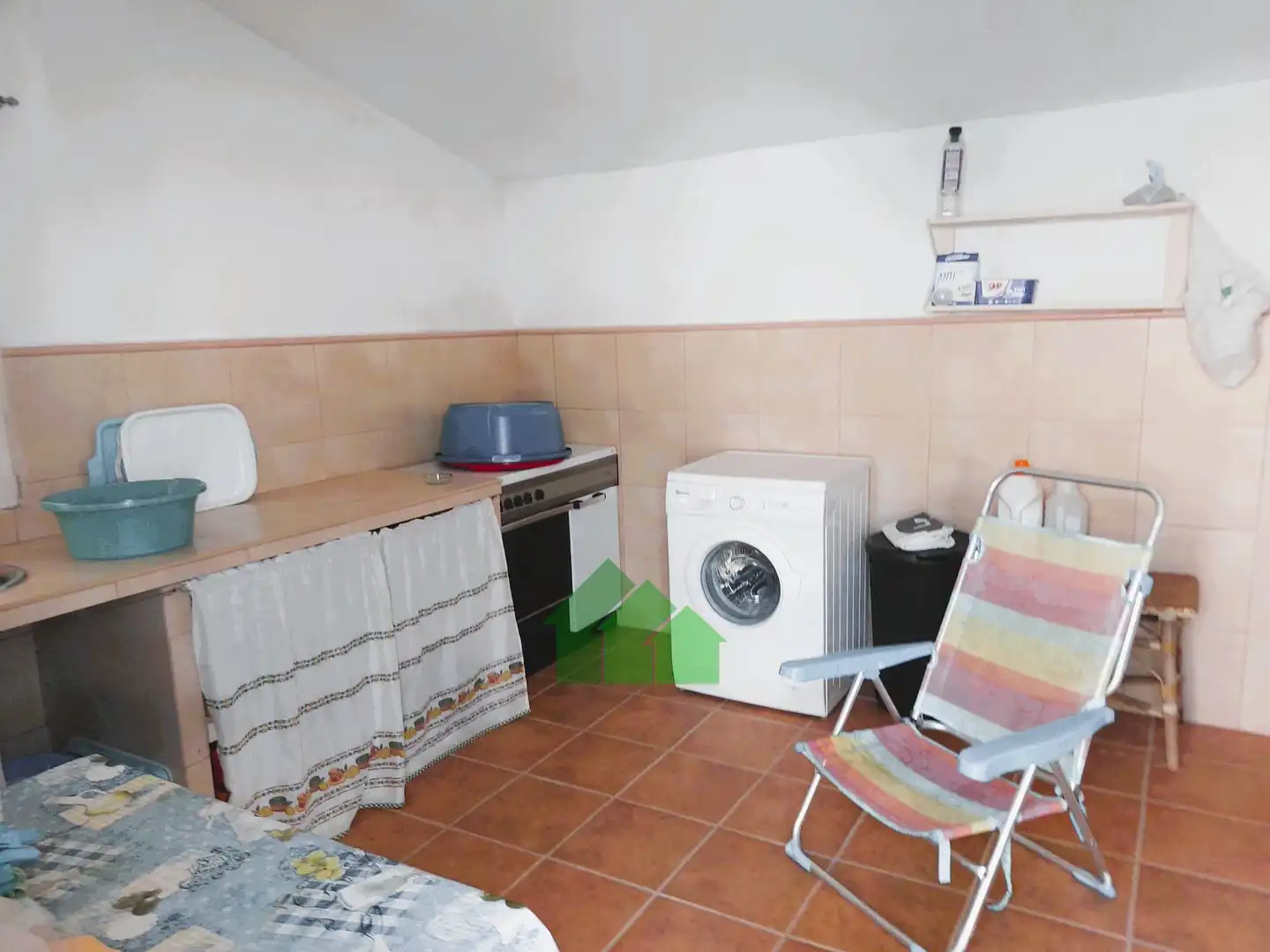 Cocina de Casa o chalet de alquiler en Valdelacalzada con Aire acondicionado, Trastero y Piscina
