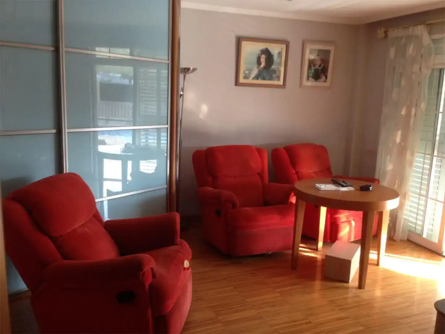 Sala d'estar de Casa o xalet de lloguer en Murcia amb Aire condicionat, Jardí privat i Parquet