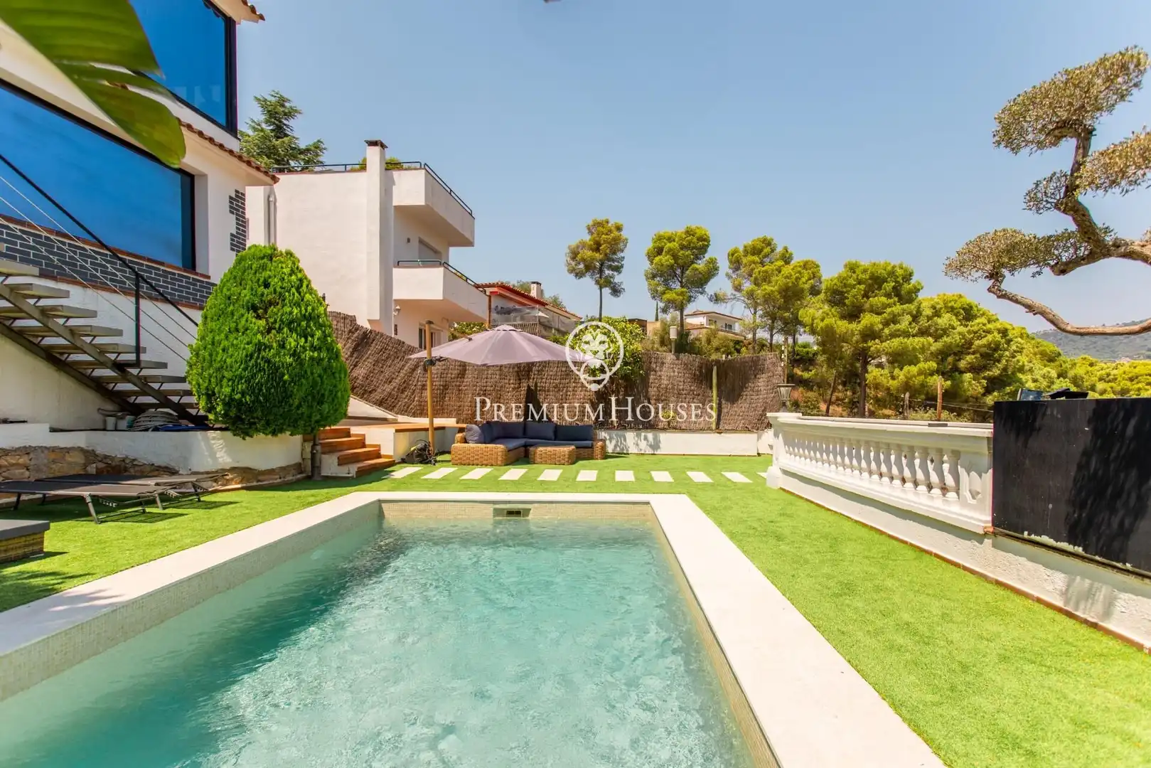 Piscina de Casa o chalet en venta en Cabrils con Aire acondicionado, Calefacción y Jardín privado