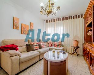 Living room of Flat for sale in  Madrid Capital  with Heating